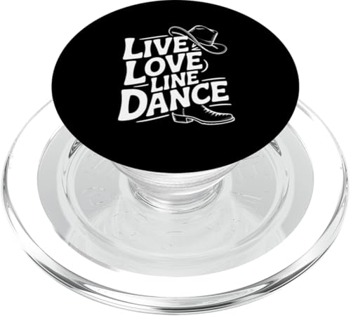 Live and Love Line Dance Zeit Tanzgruppen Choreografen PopSockets PopGrip für MagSafe Live and Love Line Dance Zeit Tanzgruppen Choreografen PopSockets PopGrip für MagSafe von Line Dance Motive und Designs und Sprüche