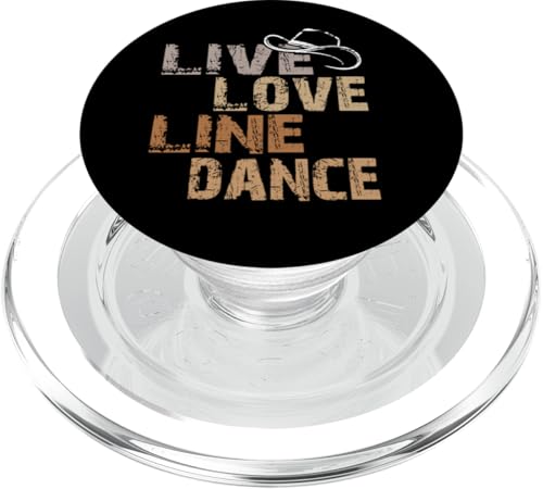 Live and Love Line Dance Zeit Tanzgruppen Choreografen PopSockets PopGrip für MagSafe Live and Love Line Dance Zeit Tanzgruppen Choreografen PopSockets PopGrip für MagSafe von Line Dance Motive und Designs und Sprüche
