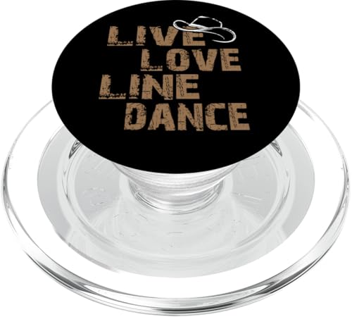 Live and Love Line Dance Zeit Tanzgruppen Choreografen PopSockets PopGrip für MagSafe Live and Love Line Dance Zeit Tanzgruppen Choreografen PopSockets PopGrip für MagSafe von Line Dance Motive und Designs und Sprüche