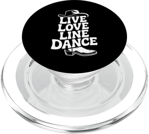 Live and Love Line Dance Zeit Tanzgruppen Choreografen PopSockets PopGrip für MagSafe Live and Love Line Dance Zeit Tanzgruppen Choreografen PopSockets PopGrip für MagSafe von Line Dance Motive und Designs und Sprüche