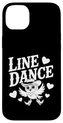 Love Line Dance lustige Eule Tanzgruppen Choreografen Hülle für iPhone 14 Plus von Line Dance Motive und Designs und Sprüche