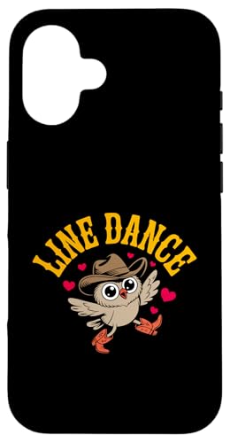 Love Line Dance lustige Eule Tanzgruppen Choreografen Hülle für iPhone 16 Love Line Dance lustige Eule Tanzgruppen Choreografen Hülle für iPhone 16 von Line Dance Motive und Designs und Sprüche