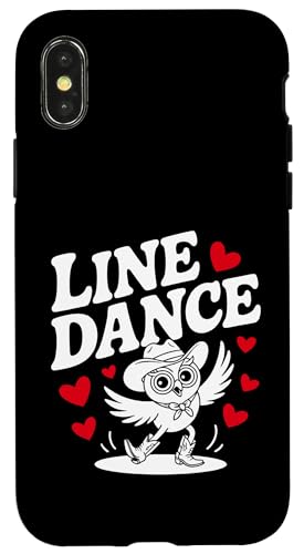 Love Line Dance lustige Eule Tanzgruppen Choreografen Hülle für iPhone X/XS Love Line Dance lustige Eule Tanzgruppen Choreografen Hülle für iPhone X/XS von Line Dance Motive und Designs und Sprüche