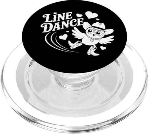 Love Line Dance lustige Eule Tanzgruppen Choreografen PopSockets PopGrip für MagSafe Love Line Dance lustige Eule Tanzgruppen Choreografen PopSockets PopGrip für MagSafe von Line Dance Motive und Designs und Sprüche