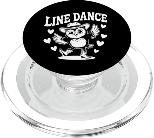 Love Line Dance lustige Eule Tanzgruppen Choreografen PopSockets PopGrip für MagSafe Love Line Dance lustige Eule Tanzgruppen Choreografen PopSockets PopGrip für MagSafe von Line Dance Motive und Designs und Sprüche