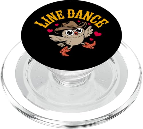 Love Line Dance lustige Eule Tanzgruppen Choreografen PopSockets PopGrip für MagSafe Love Line Dance lustige Eule Tanzgruppen Choreografen PopSockets PopGrip für MagSafe von Line Dance Motive und Designs und Sprüche