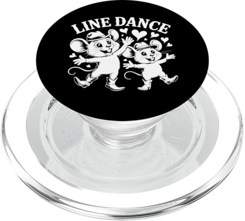 Love Line Dance lustige Mäuse Tanzgruppen Choreografen PopSockets PopGrip für MagSafe Love Line Dance lustige Mäuse Tanzgruppen Choreografen PopSockets PopGrip für MagSafe von Line Dance Motive und Designs und Sprüche