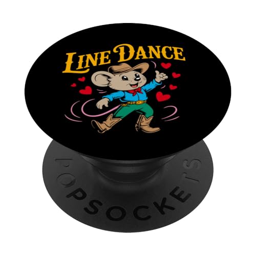 Love Line Dance lustige Maus Tanzgruppen Choreografen PopSockets Klebender PopGrip Love Line Dance lustige Maus Tanzgruppen Choreografen PopSockets Klebender PopGrip von Line Dance Motive und Designs und Sprüche