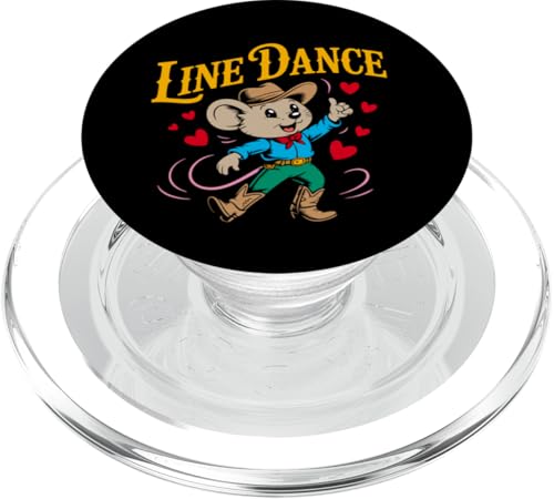 Love Line Dance lustige Maus Tanzgruppen Choreografen PopSockets PopGrip für MagSafe Love Line Dance lustige Maus Tanzgruppen Choreografen PopSockets PopGrip für MagSafe von Line Dance Motive und Designs und Sprüche