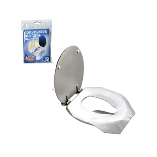 Veline WC-Sitz aus Papier für Mini-Spender Packung mit 10 Blatt von Linea Gattopard