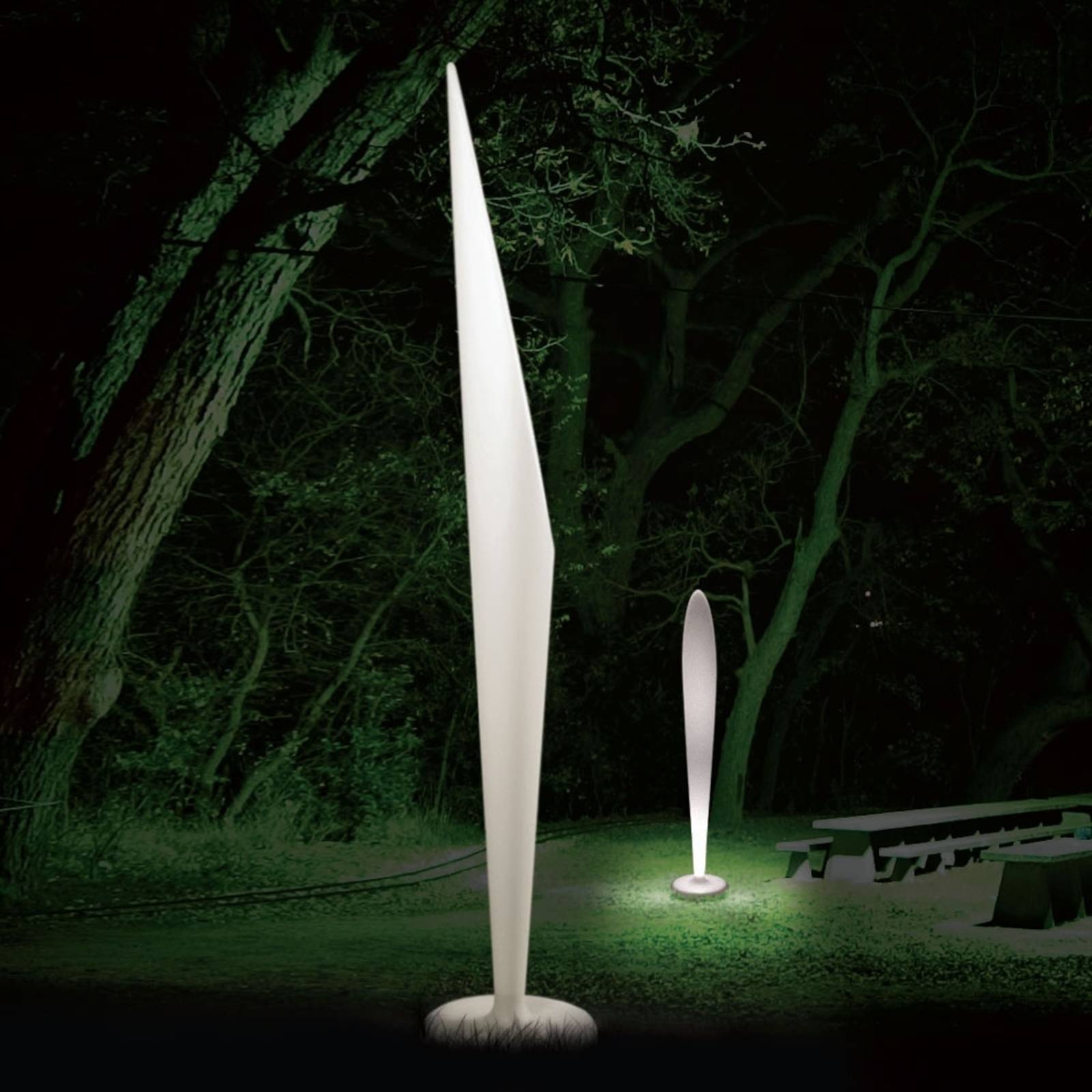 Design-Stehleuchte Peggy für außen, GU10 Design-Stehleuchte Peggy für außen, GU10 von Linea Light