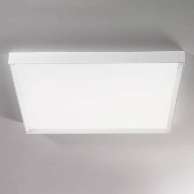 LED-Deckenleuchte Tara mega, 89 cm x 89 cm von Linea Light