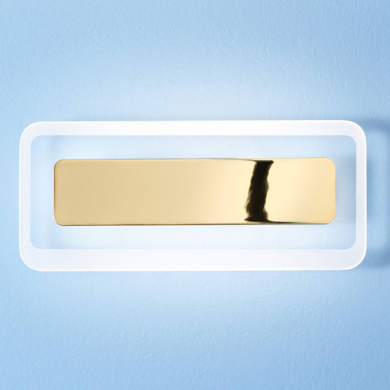 LED-Wandleuchte Antille gold 31,4 cm von Linea Light