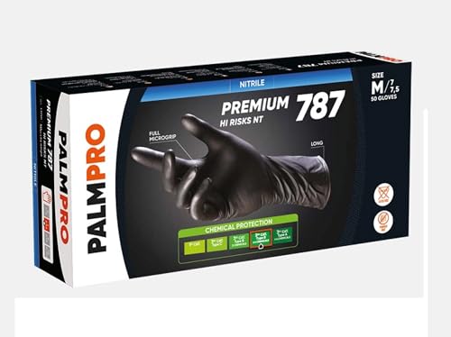 Premium Line EHNB/M Nitrilhandschuh, schwarz Hi Risks, Powderfree, M Premium Line EHNB/M Nitrilhandschuh, schwarz Hi Risks, Powderfree, M von Linea Premium