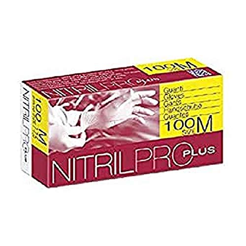 Linea Pro Nitrilhandschuh, L, hellblau, 100 von Linea Pro