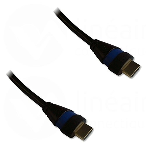 Lineaire HDMI-Kabel, Typ A, männlich Schwarz/Blau 5 m von Lineaire