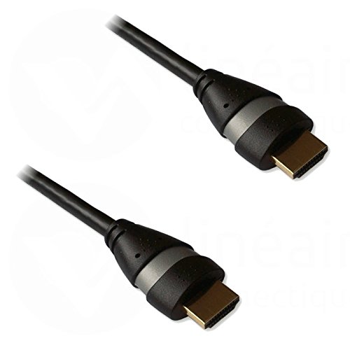 Lineaire HDMI-Kabel, Typ A, männlich schwarz/grau 1m50 von Lineaire