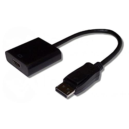 Lineaire adhd724 DisplayPort männlich zu HDMI weiblich Adapter 0,10 m schwarz von Lineaire