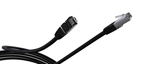 Lineaire pcj6fnh RJ45 Kabel Stecker 10 m schwarz von Lineaire