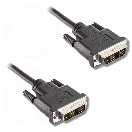 Lineaire vhd10d Kabel DVI-D Stecker, 2 m, Schwarz von Lineaire