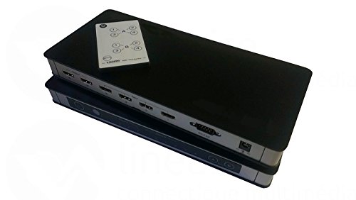 Lineaire xh224 Matrix HDMI schwarz/Aluminium von Lineaire