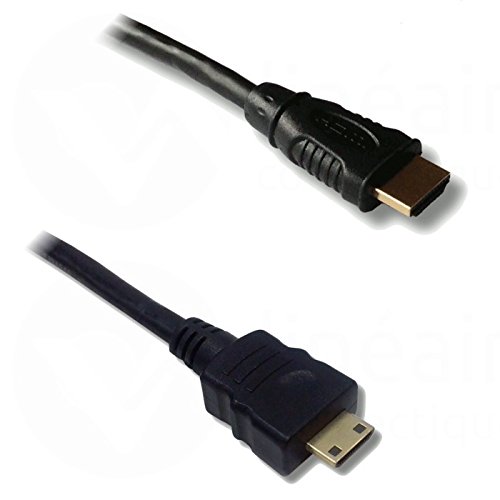 Lineaire xvhd52e HDMI Typ A Stecker auf Mini HDMI Typ C männlich Kabel 3 m schwarz von Lineaire