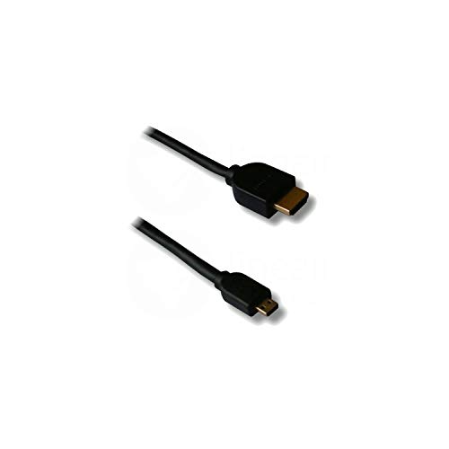 Lineaire xvhd53 °C HDMI Typ A männlich auf Micro HDMI Typ D männlich Kabel 1,50 m schwarz von Lineaire