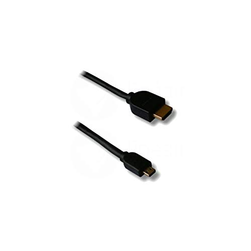 Lineaire xvhd53e Kabel HDMI Typ A männlich/Micro HDMI Typ D Male 3 m schwarz von Lineaire