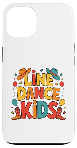 Line Dance Kinder fröhliche Kinder tanzen Hülle für iPhone 13 von Linedance Fröhliche Line Dance Designs für Kinder