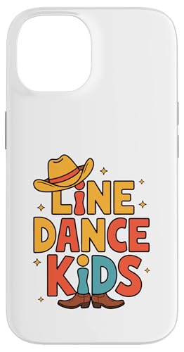 Line Dance Kinder fröhliche Kinder tanzen Hülle für iPhone 14 von Linedance Fröhliche Line Dance Designs für Kinder