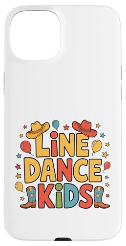 Line Dance Kinder fröhliche Kinder tanzen Hülle für iPhone 15 Plus Line Dance Kinder fröhliche Kinder tanzen Hülle für iPhone 15 Plus von Linedance Fröhliche Line Dance Designs für Kinder