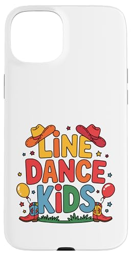 Line Dance Kinder fröhliche Kinder tanzen Hülle für iPhone 15 Plus Line Dance Kinder fröhliche Kinder tanzen Hülle für iPhone 15 Plus von Linedance Fröhliche Line Dance Designs für Kinder