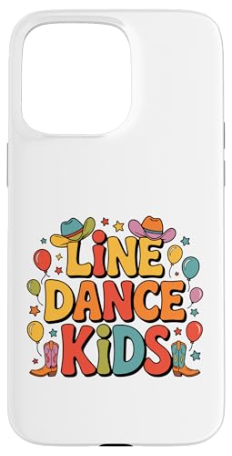 Line Dance Kinder fröhliche Kinder tanzen Hülle für iPhone 15 Pro Max Line Dance Kinder fröhliche Kinder tanzen Hülle für iPhone 15 Pro Max von Linedance Fröhliche Line Dance Designs für Kinder