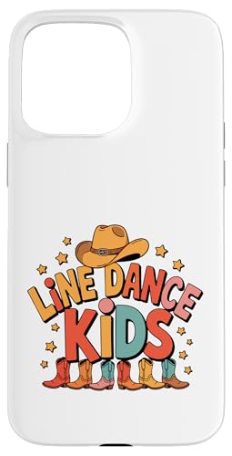 Line Dance Kinder fröhliche Kinder tanzen Hülle für iPhone 15 Pro Max Line Dance Kinder fröhliche Kinder tanzen Hülle für iPhone 15 Pro Max von Linedance Fröhliche Line Dance Designs für Kinder