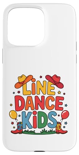 Line Dance Kinder fröhliche Kinder tanzen Hülle für iPhone 15 Pro Max Line Dance Kinder fröhliche Kinder tanzen Hülle für iPhone 15 Pro Max von Linedance Fröhliche Line Dance Designs für Kinder