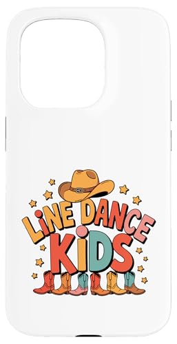 Line Dance Kinder fröhliche Kinder tanzen Hülle für iPhone 15 Pro Line Dance Kinder fröhliche Kinder tanzen Hülle für iPhone 15 Pro von Linedance Fröhliche Line Dance Designs für Kinder