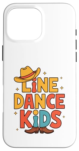 Line Dance Kinder fröhliche Kinder tanzen Hülle für iPhone 16 Pro Max Line Dance Kinder fröhliche Kinder tanzen Hülle für iPhone 16 Pro Max von Linedance Fröhliche Line Dance Designs für Kinder