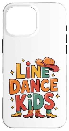 Line Dance Kinder fröhliche Kinder tanzen Hülle für iPhone 16 Pro Max Line Dance Kinder fröhliche Kinder tanzen Hülle für iPhone 16 Pro Max von Linedance Fröhliche Line Dance Designs für Kinder