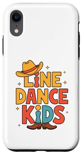 Line Dance Kinder fröhliche Kinder tanzen Hülle für iPhone XR Line Dance Kinder fröhliche Kinder tanzen Hülle für iPhone XR von Linedance Fröhliche Line Dance Designs für Kinder