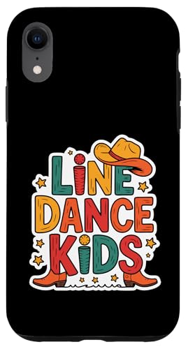 Line Dance Kinder fröhliche Kinder tanzen Hülle für iPhone XR Line Dance Kinder fröhliche Kinder tanzen Hülle für iPhone XR von Linedance Fröhliche Line Dance Designs für Kinder