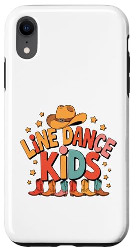 Line Dance Kinder fröhliche Kinder tanzen Hülle für iPhone XR von Linedance Fröhliche Line Dance Designs für Kinder