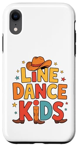 Line Dance Kinder fröhliche Kinder tanzen Hülle für iPhone XR Line Dance Kinder fröhliche Kinder tanzen Hülle für iPhone XR von Linedance Fröhliche Line Dance Designs für Kinder