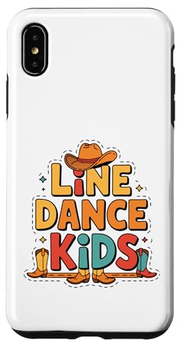 Line Dance Kinder fröhliche Kinder tanzen Hülle für iPhone XS Max von Linedance Fröhliche Line Dance Designs für Kinder