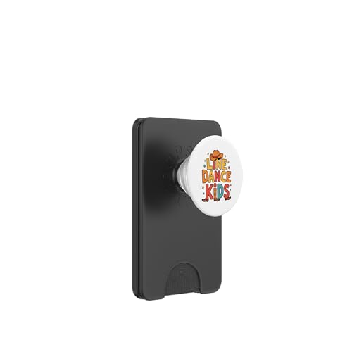 Line Dance Kinder fröhliche Kinder tanzen PopSockets PopWallet für MagSafe Line Dance Kinder fröhliche Kinder tanzen PopSockets PopWallet für MagSafe von Linedance Fröhliche Line Dance Designs für Kinder