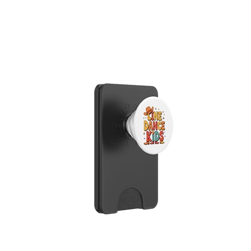 Line Dance Kinder fröhliche Kinder tanzen PopSockets PopWallet für MagSafe Line Dance Kinder fröhliche Kinder tanzen PopSockets PopWallet für MagSafe von Linedance Fröhliche Line Dance Designs für Kinder