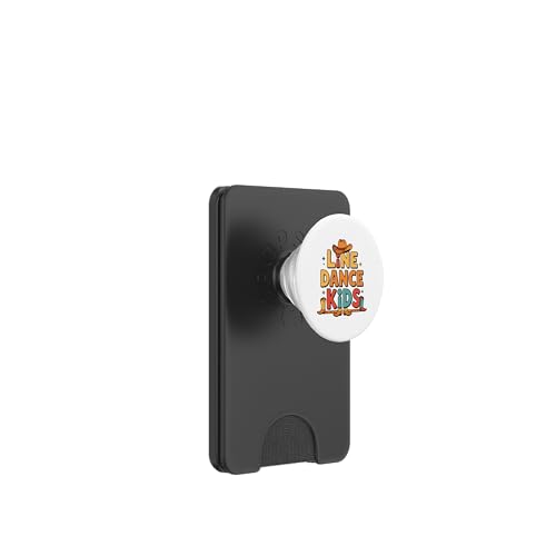 Line Dance Kinder fröhliche Kinder tanzen PopSockets PopWallet für MagSafe von Linedance Fröhliche Line Dance Designs für Kinder