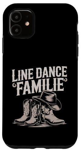Line Dance Familie Kinder, Papa und Mama Hülle für iPhone 11 Line Dance Familie Kinder, Papa und Mama Hülle für iPhone 11 von Linedance Fröhliche Line Dance Designs für alle