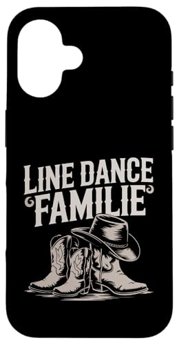Line Dance Familie Kinder, Papa und Mama Hülle für iPhone 16 Line Dance Familie Kinder, Papa und Mama Hülle für iPhone 16 von Linedance Fröhliche Line Dance Designs für alle