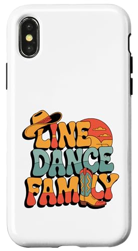 Line Dance Familie tanzende Kinder, Papa und Mama Hülle für iPhone X/XS Line Dance Familie tanzende Kinder, Papa und Mama Hülle für iPhone X/XS von Linedance Fröhliche Line Dance Designs für alle