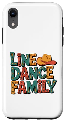 Line Dance Familie tanzende Kinder, Papa und Mama Hülle für iPhone XR Line Dance Familie tanzende Kinder, Papa und Mama Hülle für iPhone XR von Linedance Fröhliche Line Dance Designs für alle
